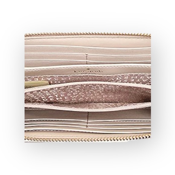 Kate Spade  KSNY Neda Chester Street Wallet  Rose Cloud / Cement  WLRU2654 - Picture 3 of 16